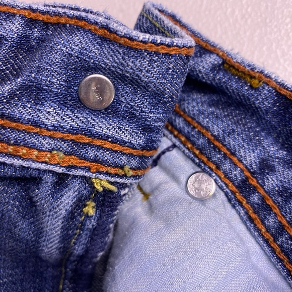 Y2K Levi's SilverTab Jeans 34x34 (35x33) Mens Loose Medium Wash Whiskering Skate - Picture 8 of 8